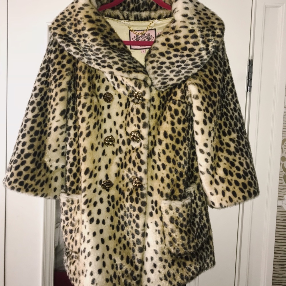 Leopard Print Coat
